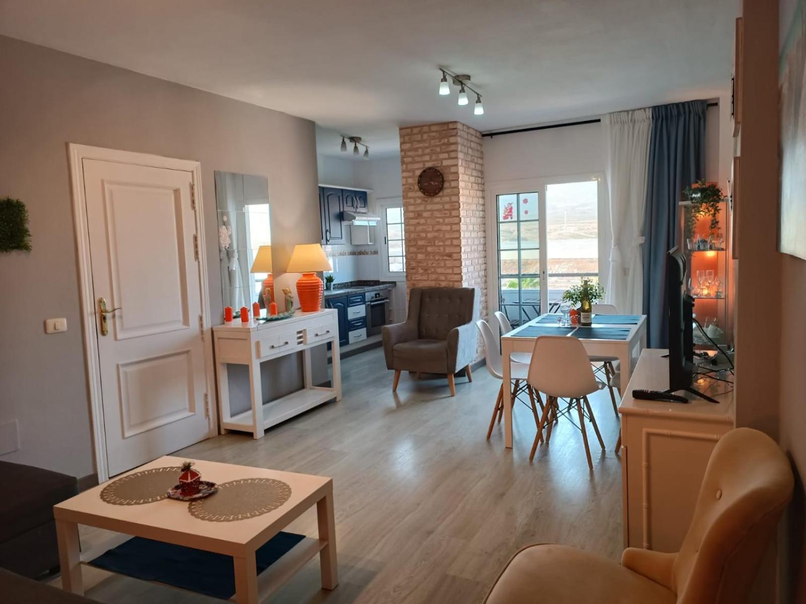 Apartamento Soleado Los Abrigos Bagian luar foto